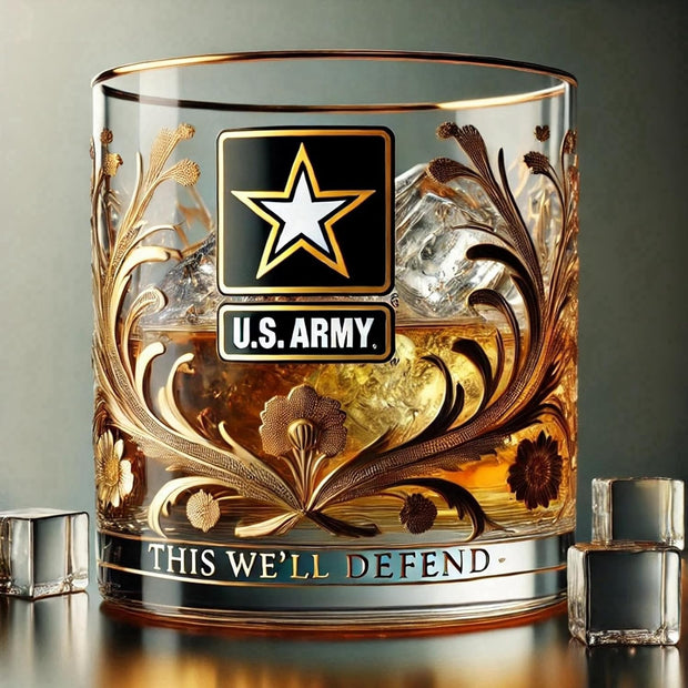 Outfany Veteran Tribute Glass